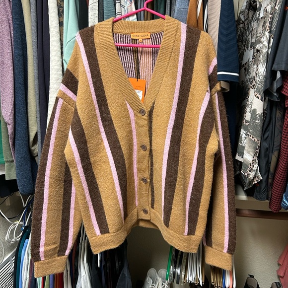 Stine Goya long sleeve striped cardigan - Picture 7 of 15